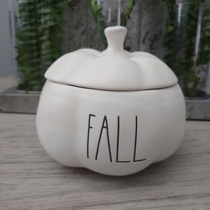 Rae Dunn Ceramic FALL Pumpkin Airtight Canister